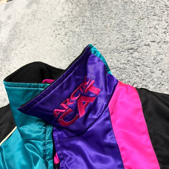 Vintage Arctic Cat Ski Jacket Arcticwear Coat Womens Small USA Snowmobile - Picture 3 of 11